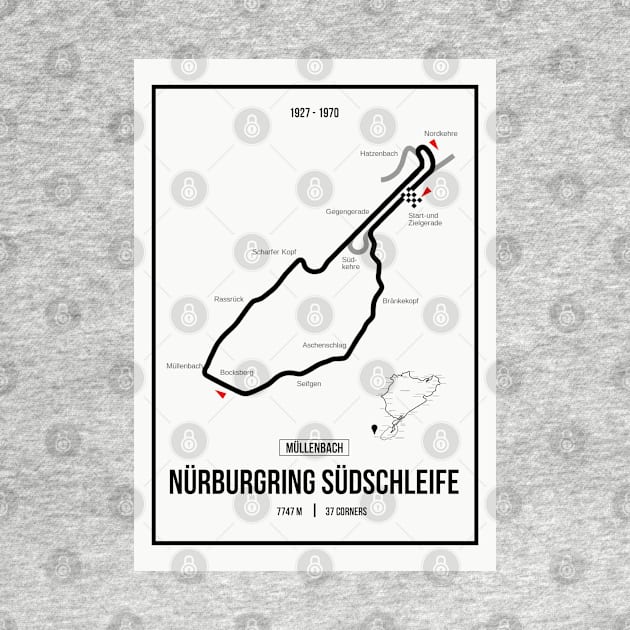 Old Nürburgring Südschleife by AliceEye555